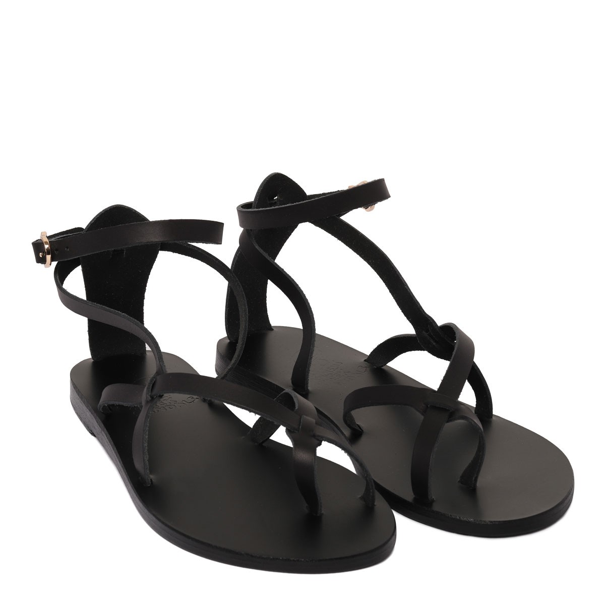 Black Tomi Sandals
