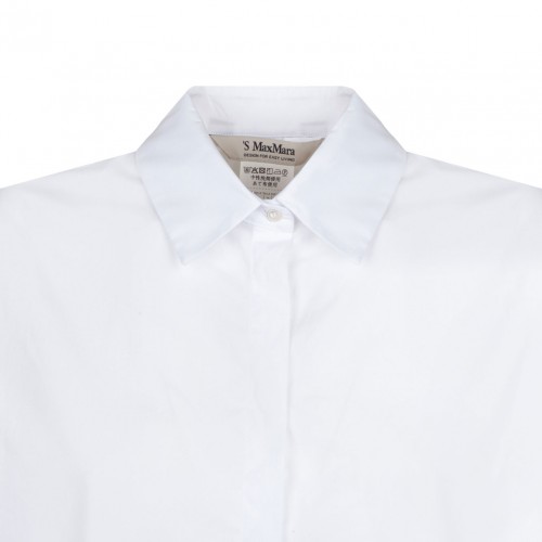 White Delfina Popeline Shirt