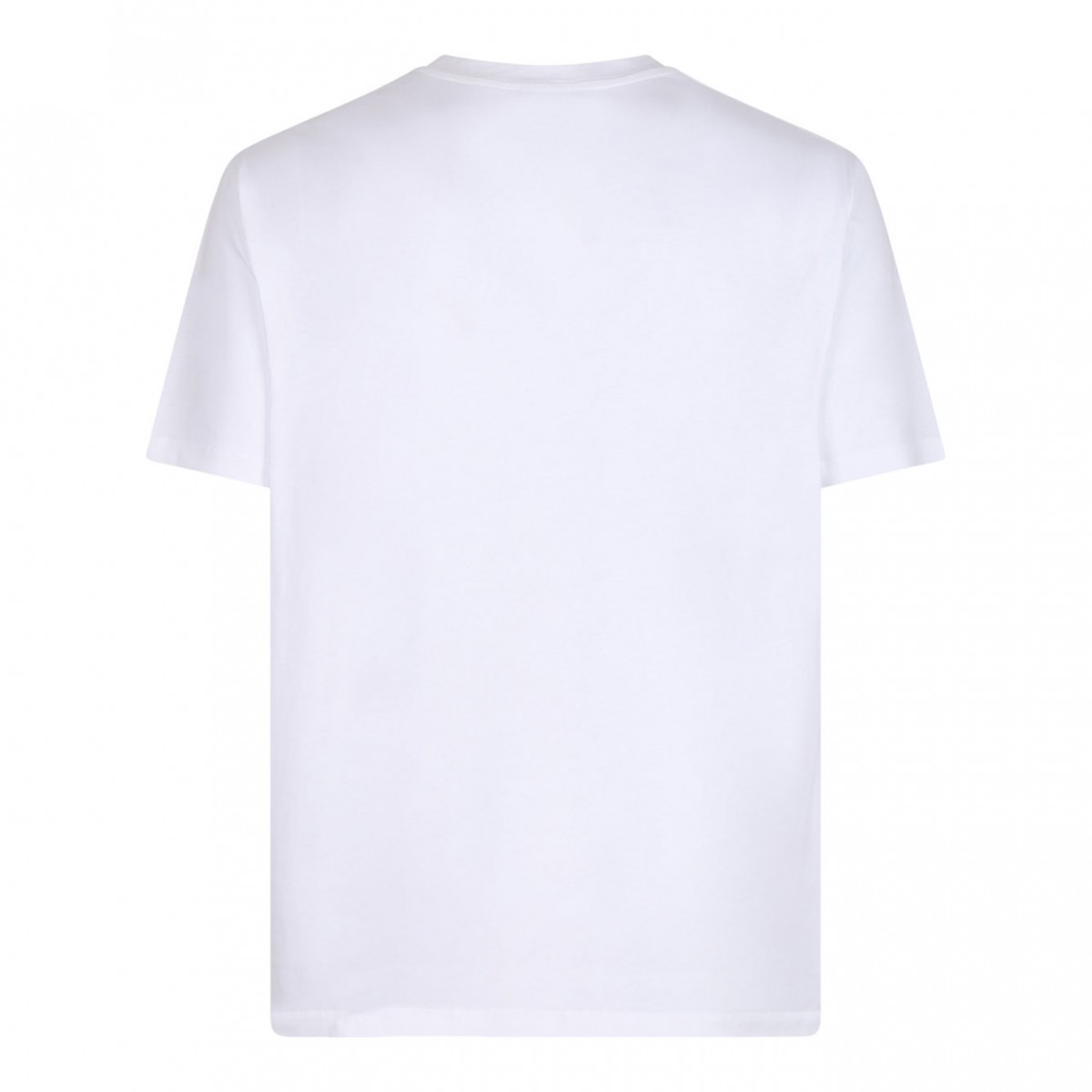 White Flocked Coin T-Shirt