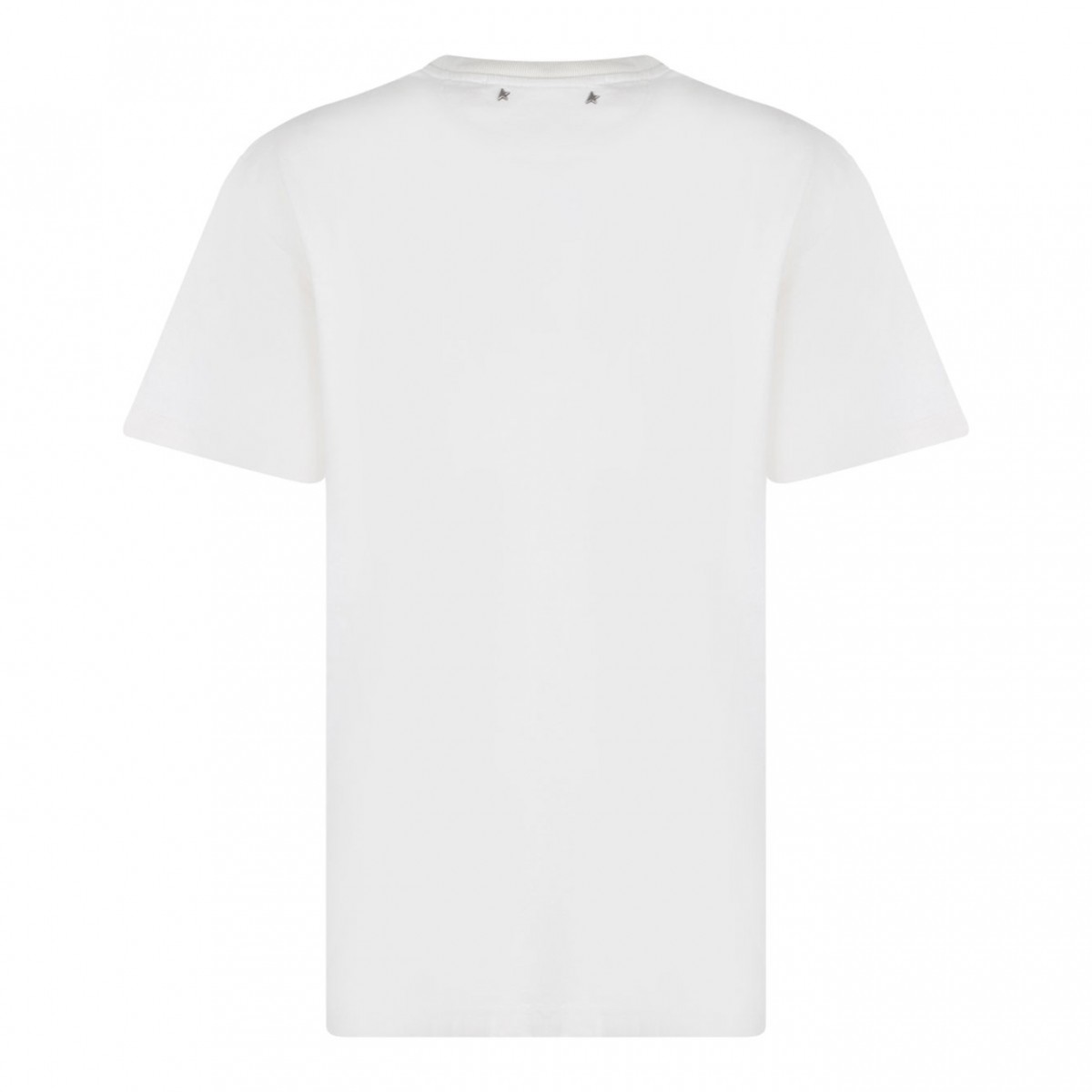 White Logo Lettering T-Shirt