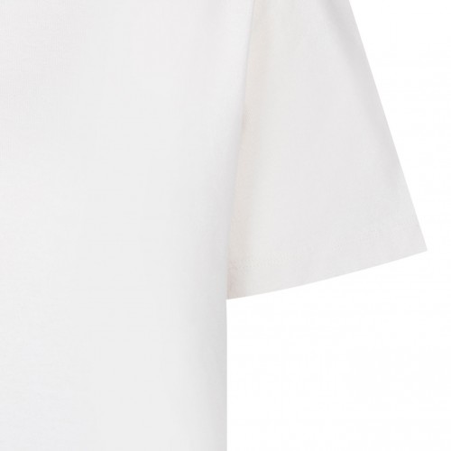 White Logo Lettering T-Shirt