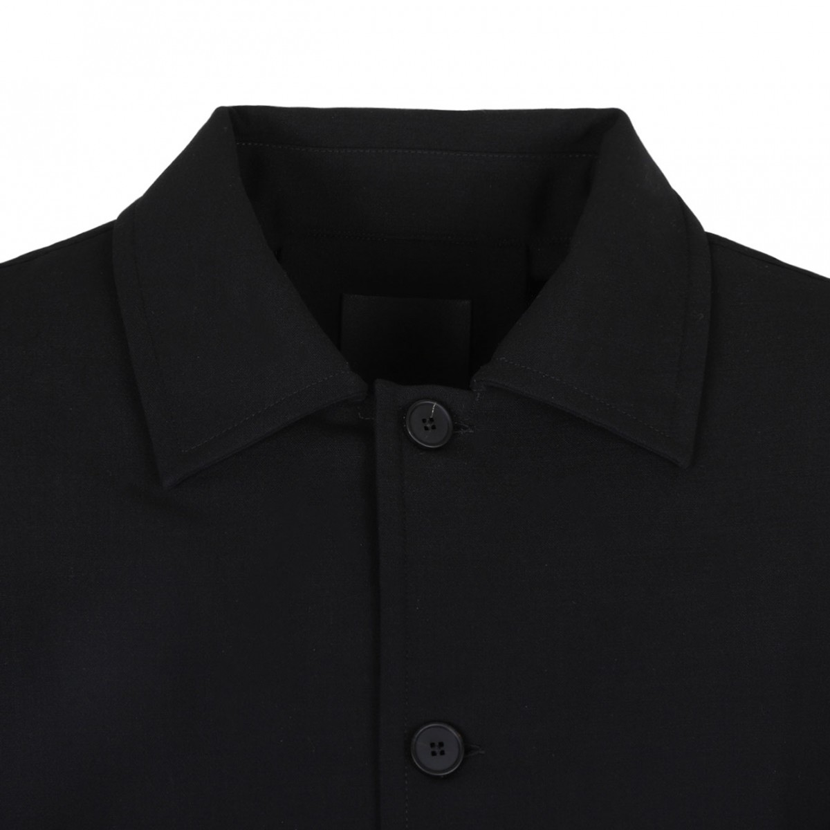 Black Double Face Shirt Jacket