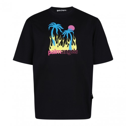Black Burning Oasis T-Shirt