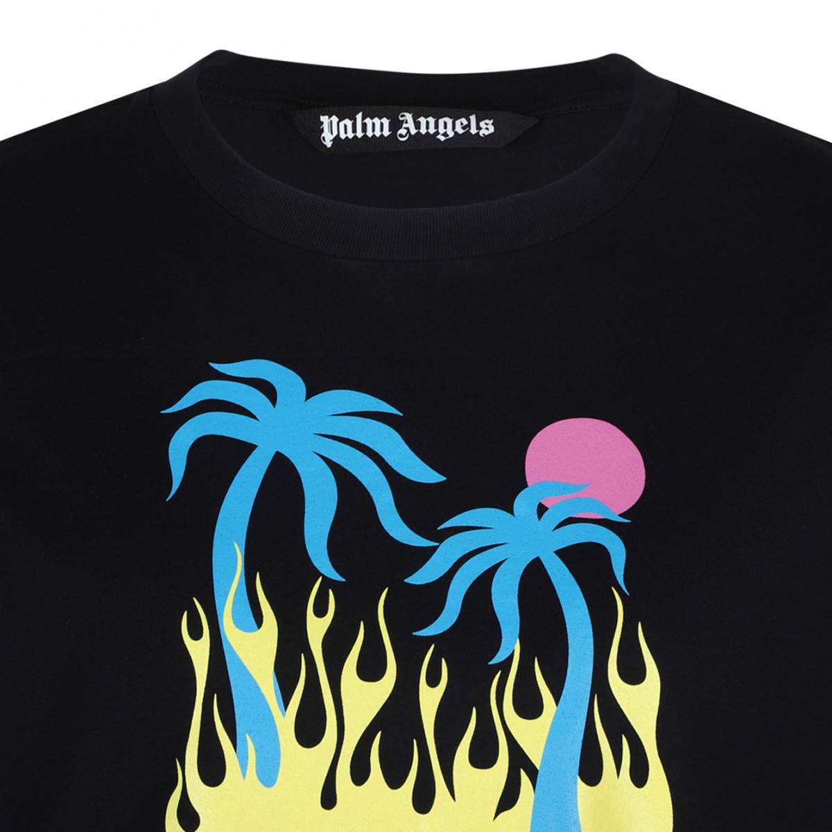 Black Burning Oasis T-Shirt