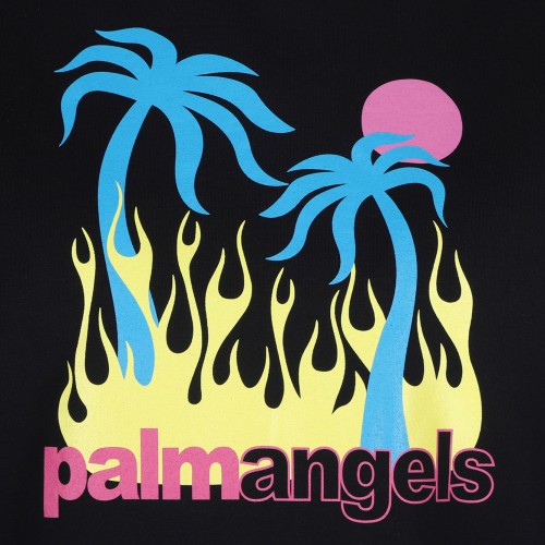 Black Burning Oasis T-Shirt