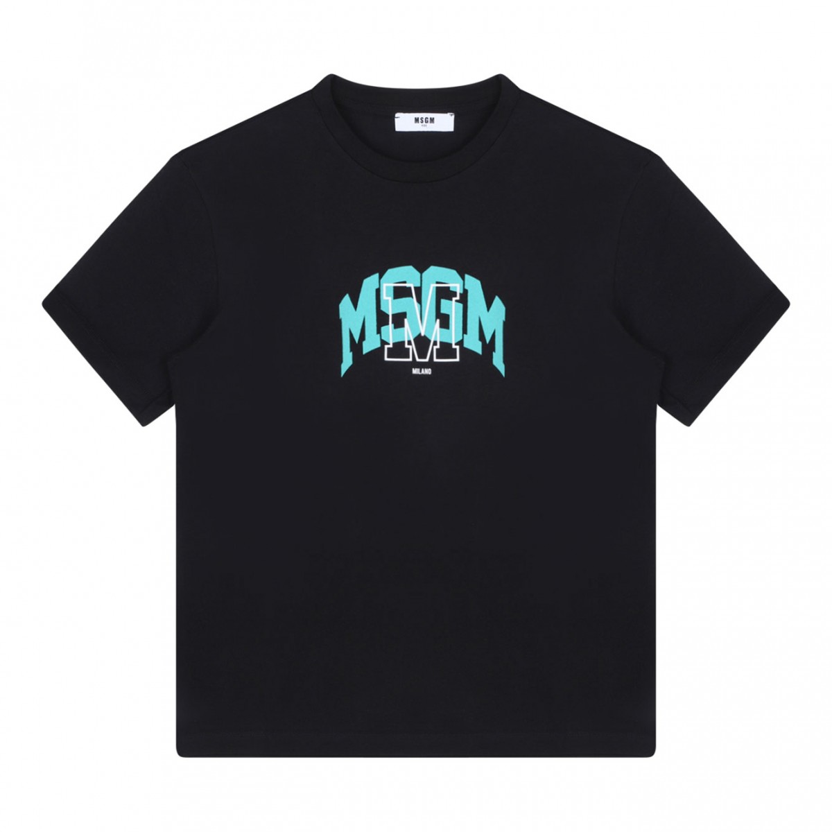 Black Logo Print T-Shirt