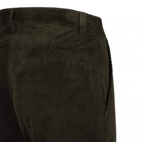 Straight-cut Constantin Kaki Trousers