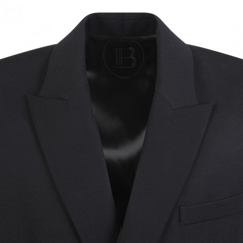 Black Double Breasted Blazer