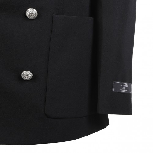 Black Double Breasted Blazer