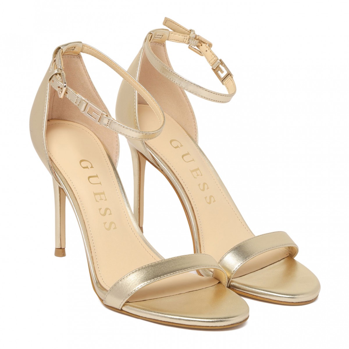 Gold Tone Sandals