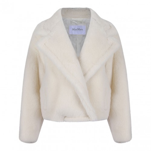 White Oggeri Teddy Bear Coat