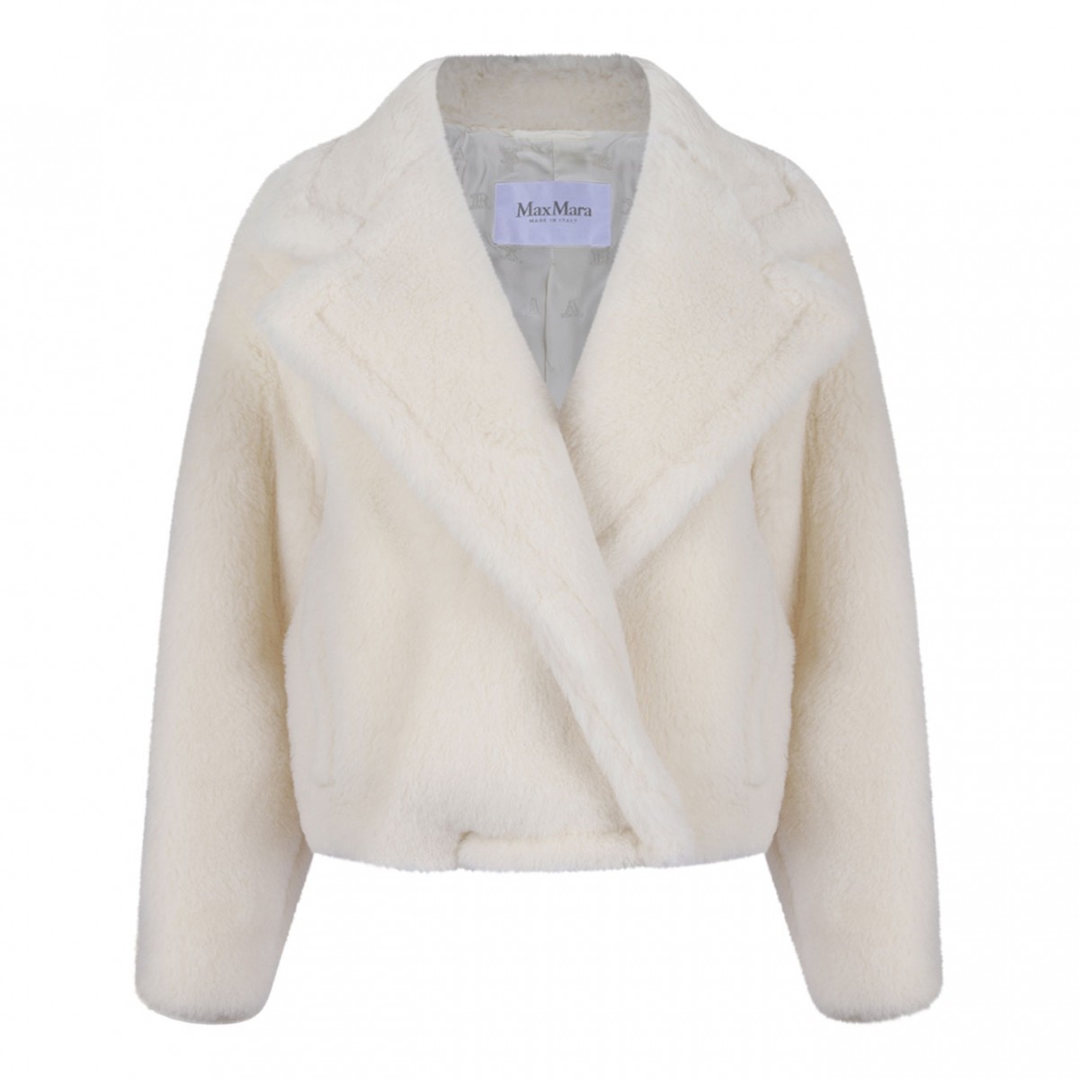 White Oggeri Teddy Bear Coat