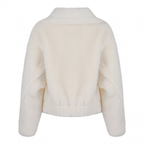 White Oggeri Teddy Bear Coat 2