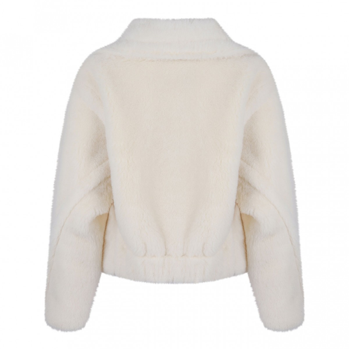White Oggeri Teddy Bear Coat