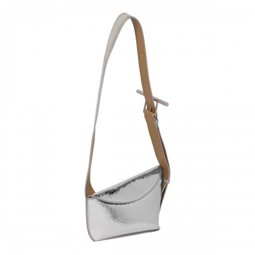 Silver Asymmetrical Bag