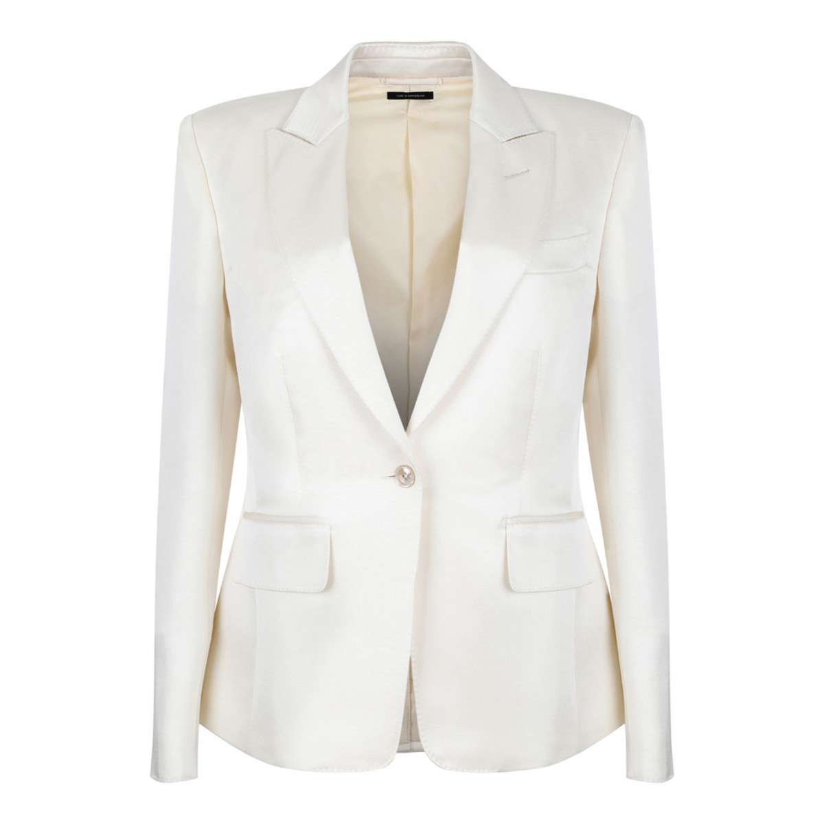 White Single Breasted Blazer