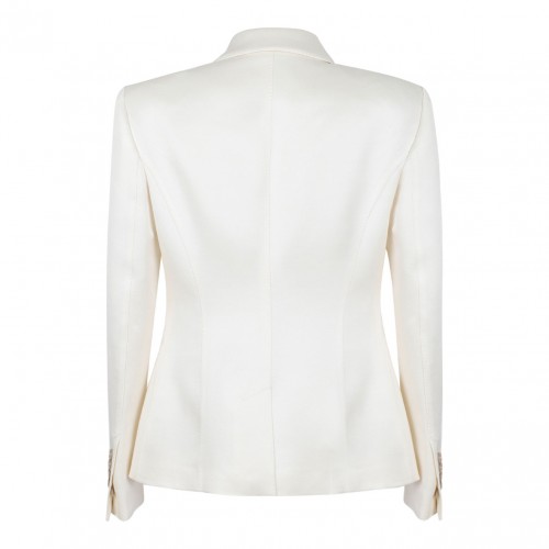 White Single Breasted Blazer