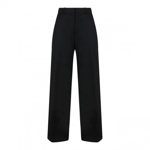 Black Wool Trousers