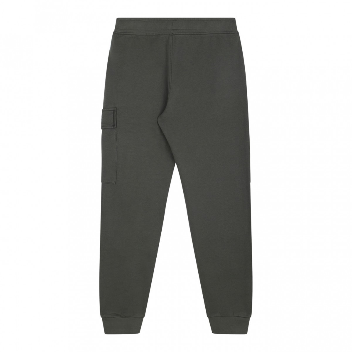 Dark Green Lens Detail Track Pants