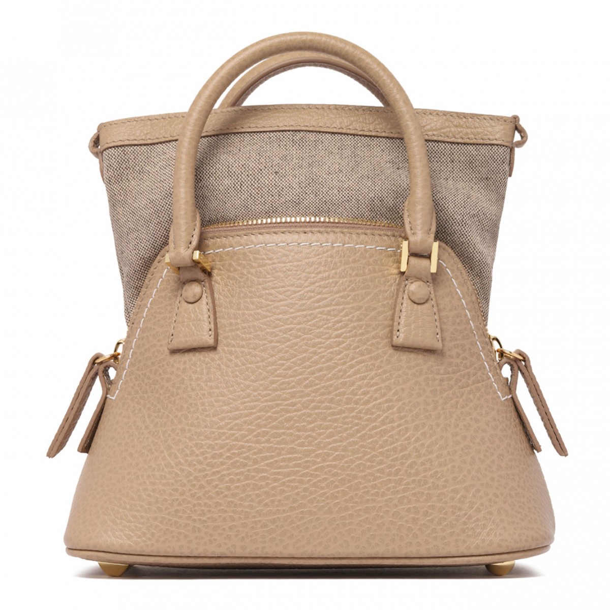 Sand Beige Mini 5AC Classique Tote Bag