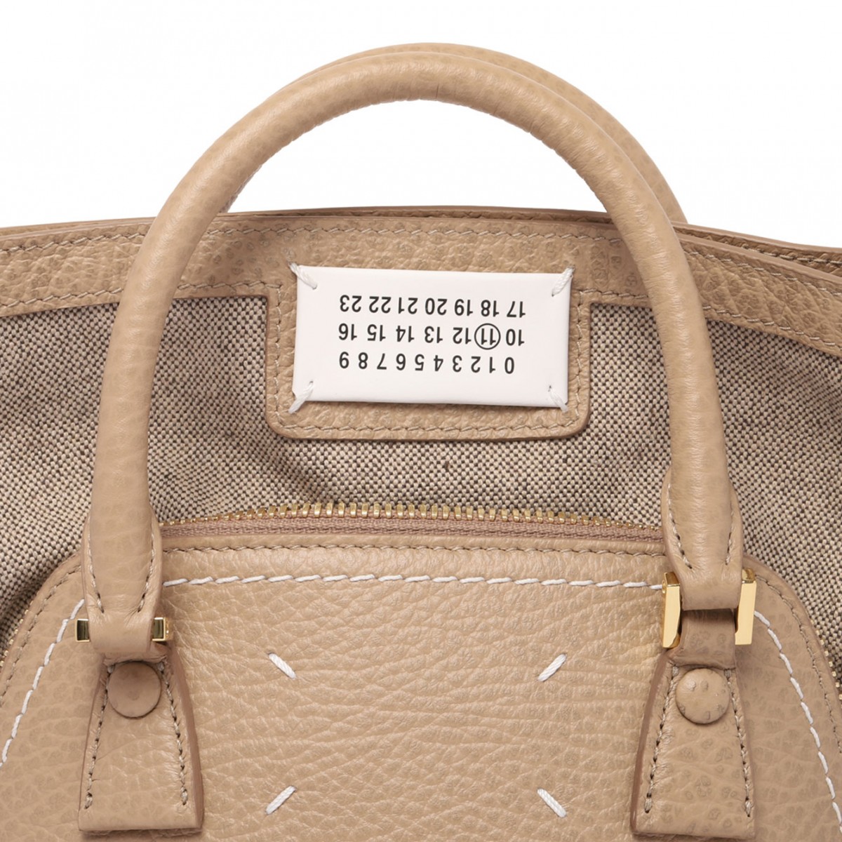 Sand Beige Mini 5AC Classique Tote Bag