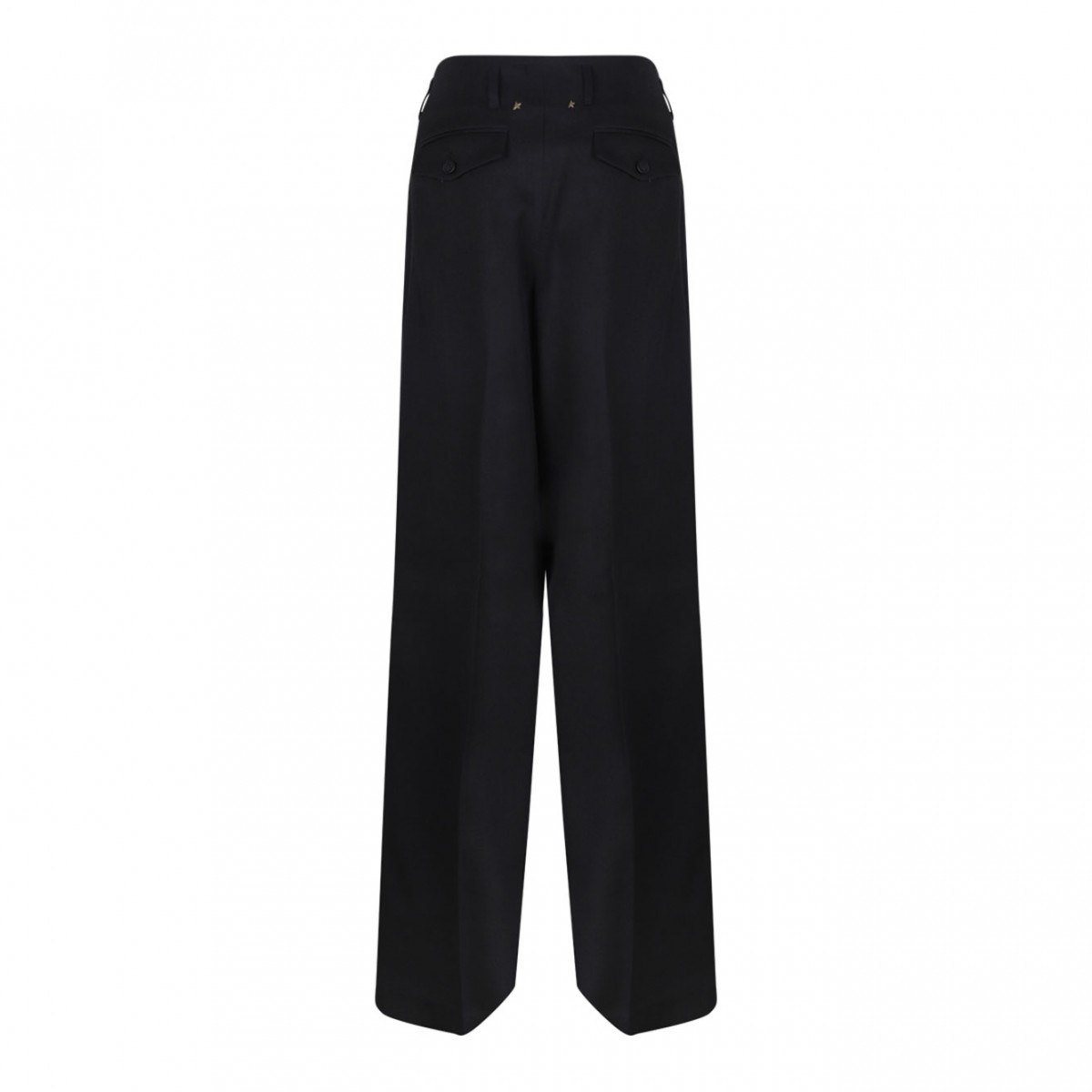 Black Flavia Tailored Palazzo Pants