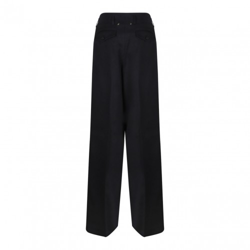 Black Flavia Tailored Palazzo Pants