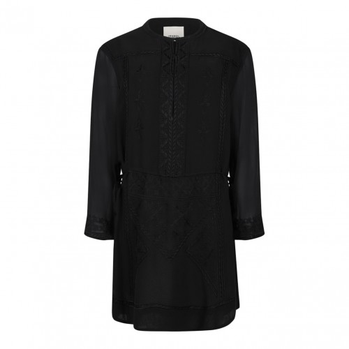 Black Oaria Mini Dress