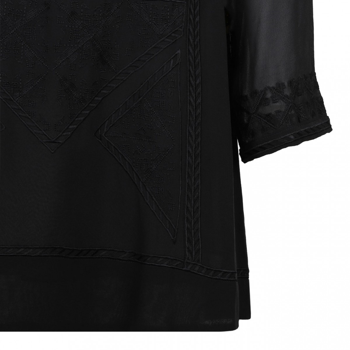 Black Oaria Mini Dress