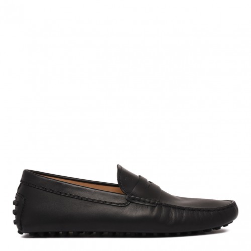 Black Gommino Driving Shoes