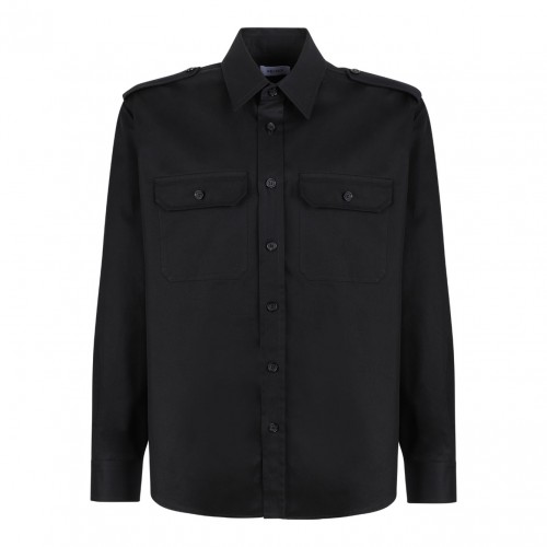 Black Military Shirt