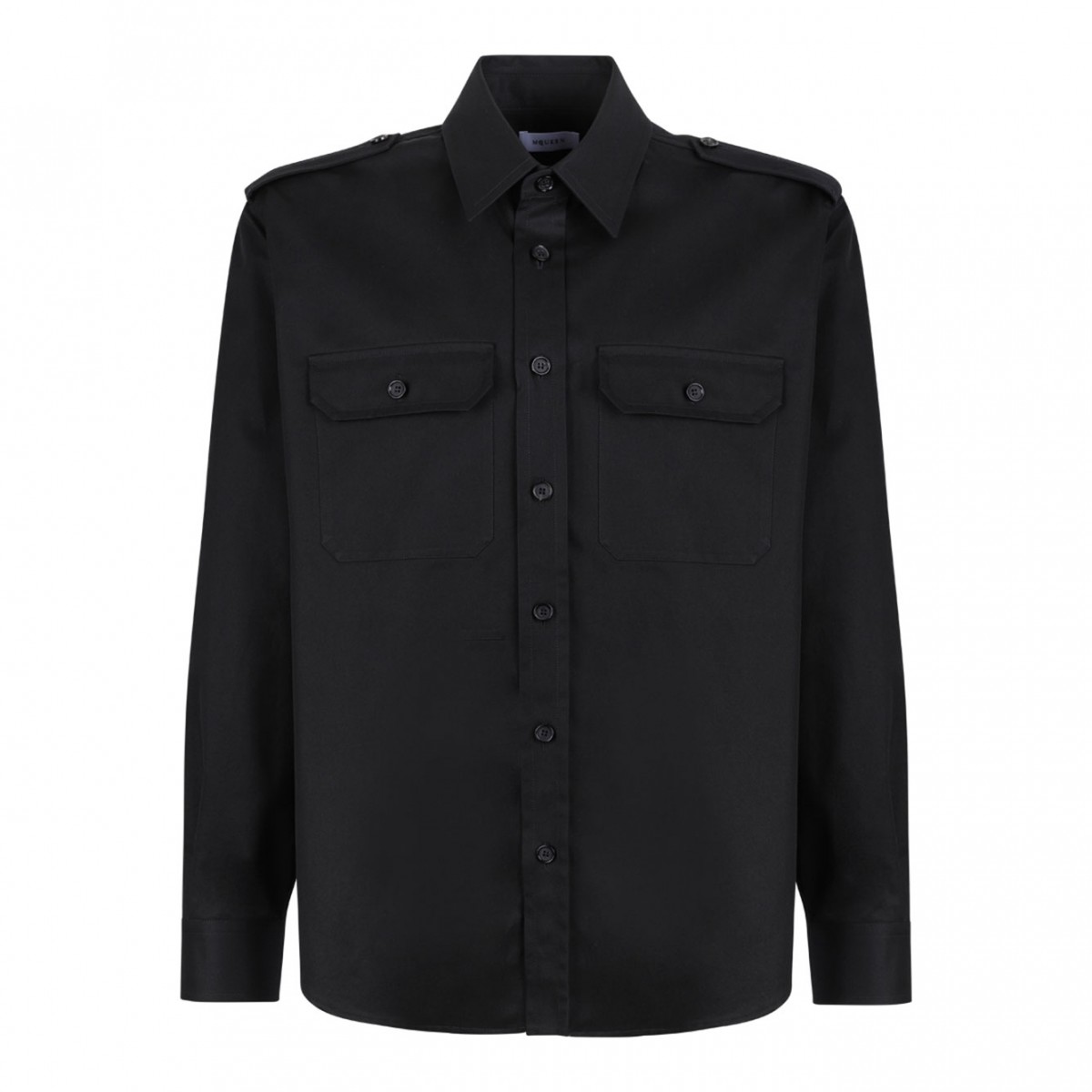 Black Military Shirt