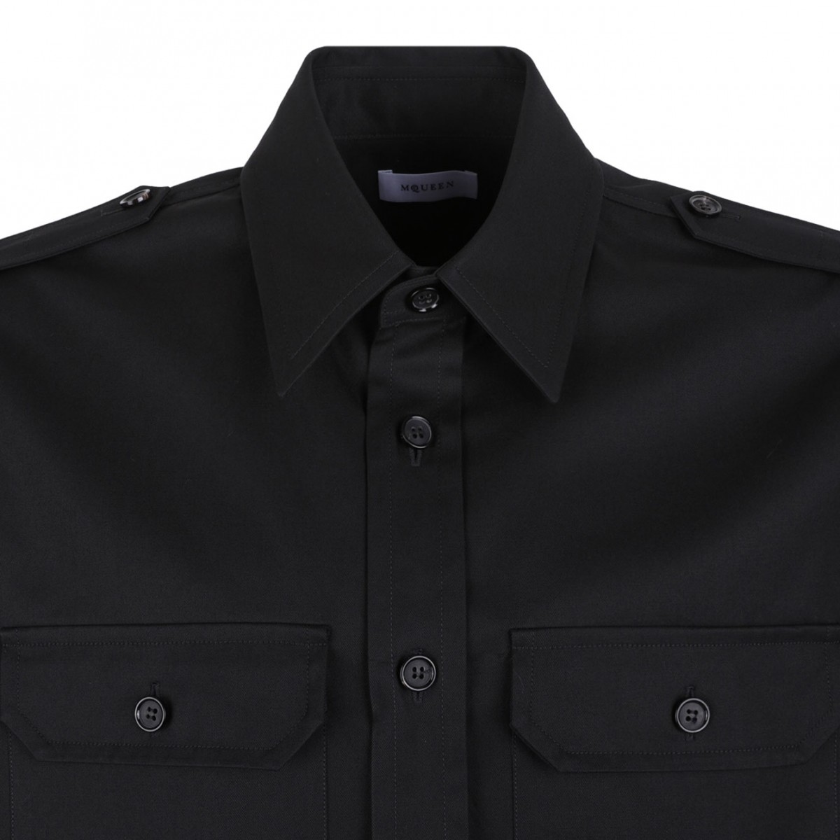 Black Military Shirt