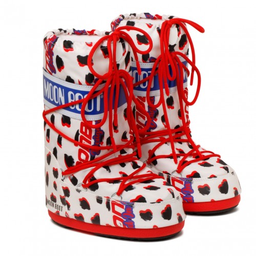 Moon Boot Dalmatian Print Boots