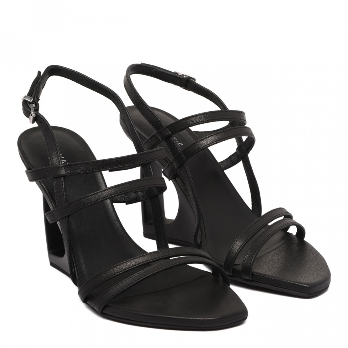 Black Logic Sandal