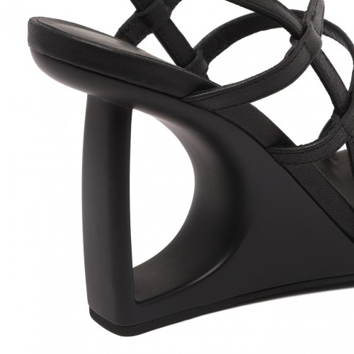Black Logic Sandal
