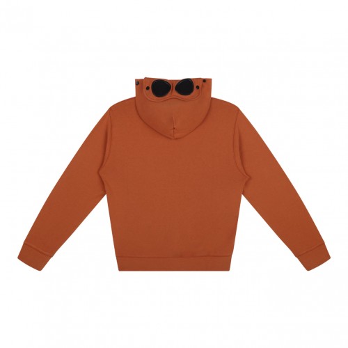 Orange Logo Print Sweatshirt