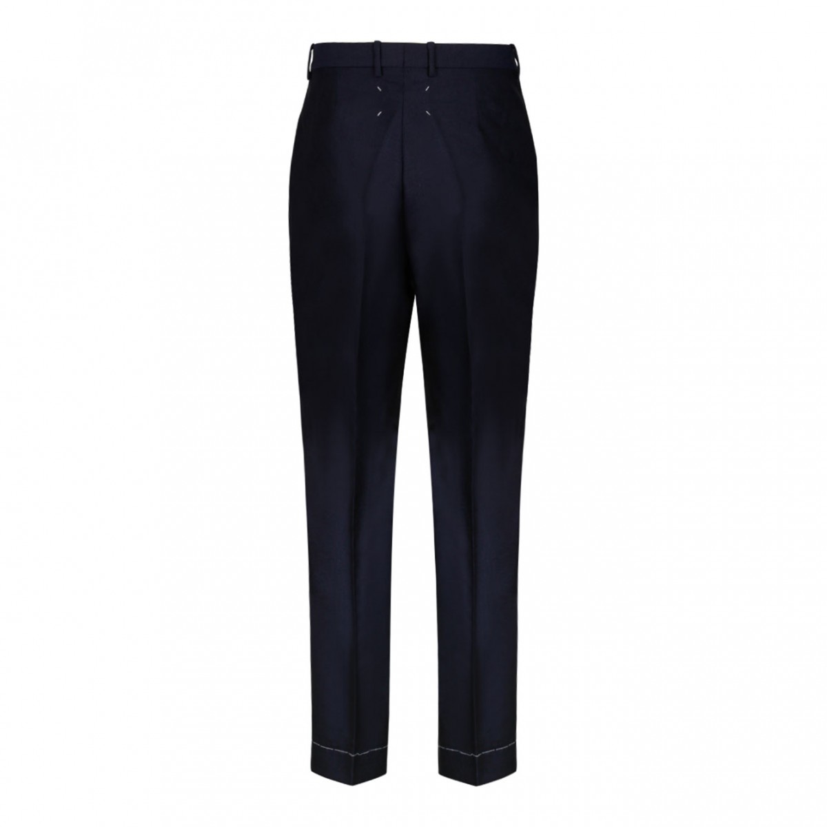English Mohair Blue Navy Pants