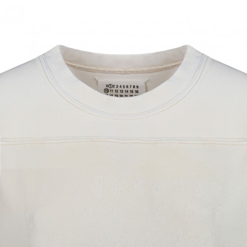 Ivory Numeric Logo Sweatshirt