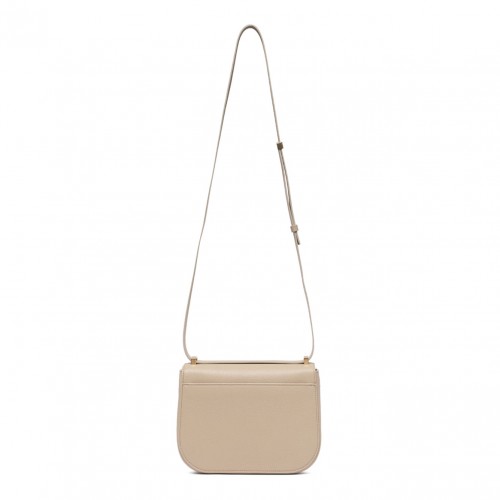 Light Beige Double Gancini Shoulder Bag 2
