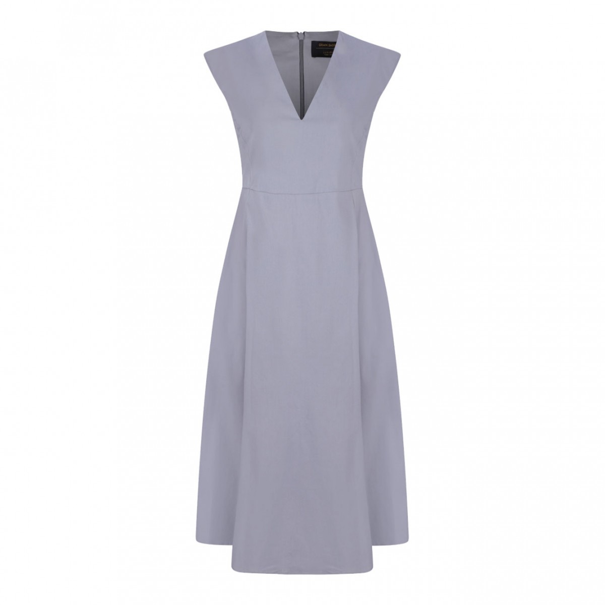 Sleeveless Grey Dress