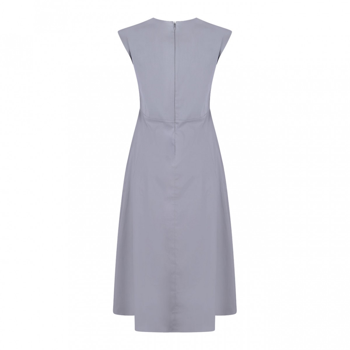 Sleeveless Grey Dress