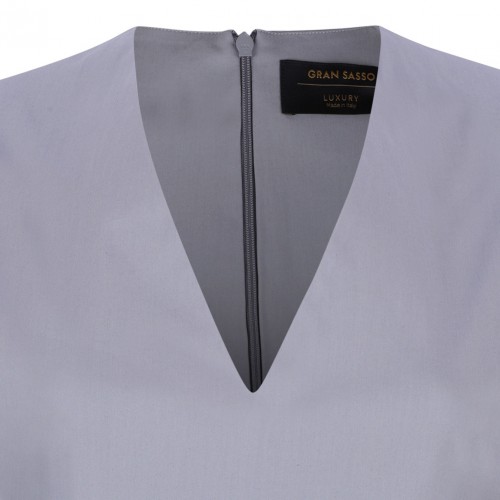 Sleeveless Grey Dress