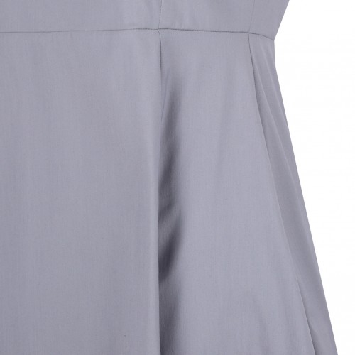 Sleeveless Grey Dress