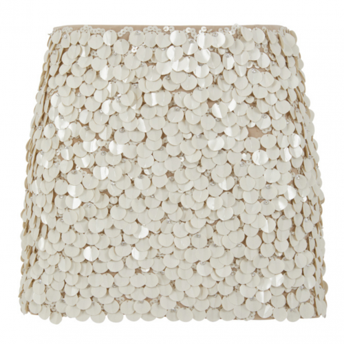 Cream White Mini Skirt