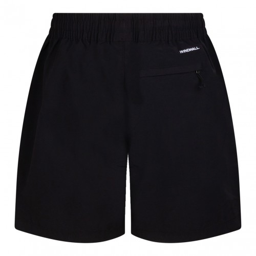 Black Easy Wind Track Shorts