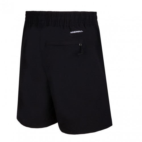 Black Easy Wind Track Shorts