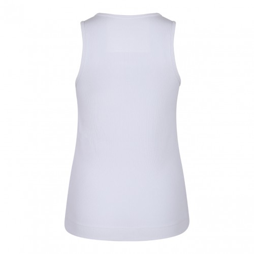 White 4G Plaque Tank Top 2