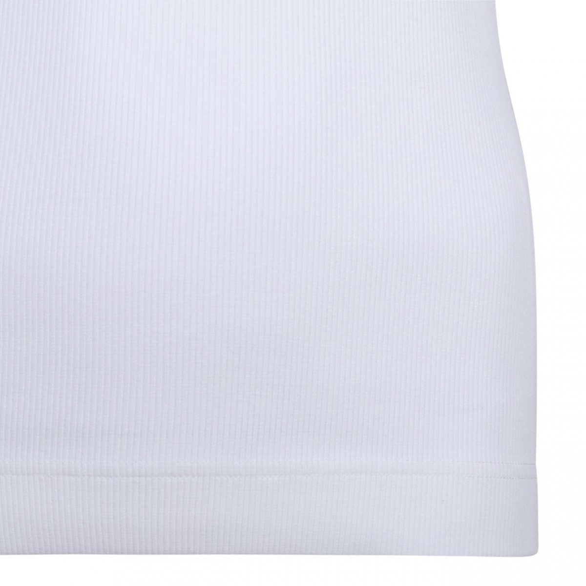 White 4G Plaque Tank Top