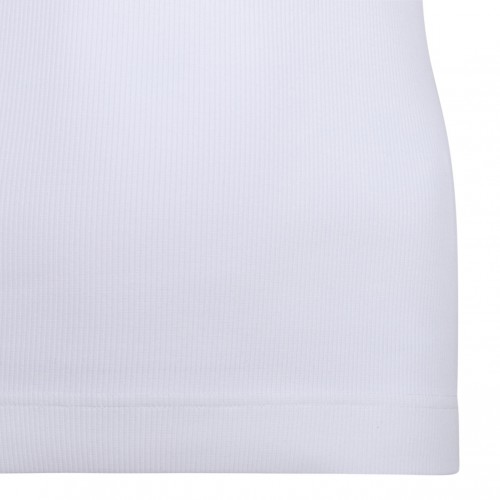 White 4G Plaque Tank Top